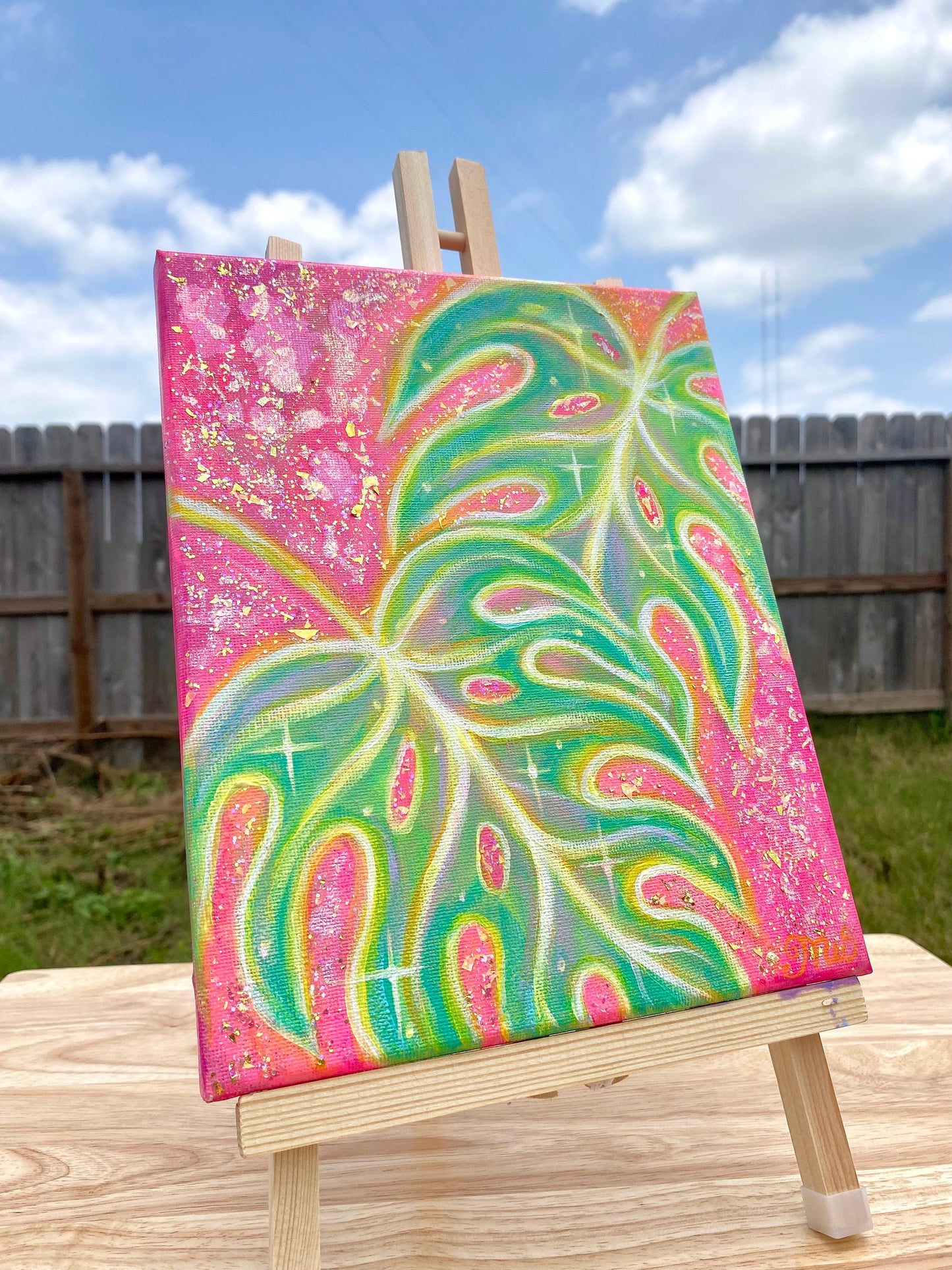 Glitter Monstera | Mini Original