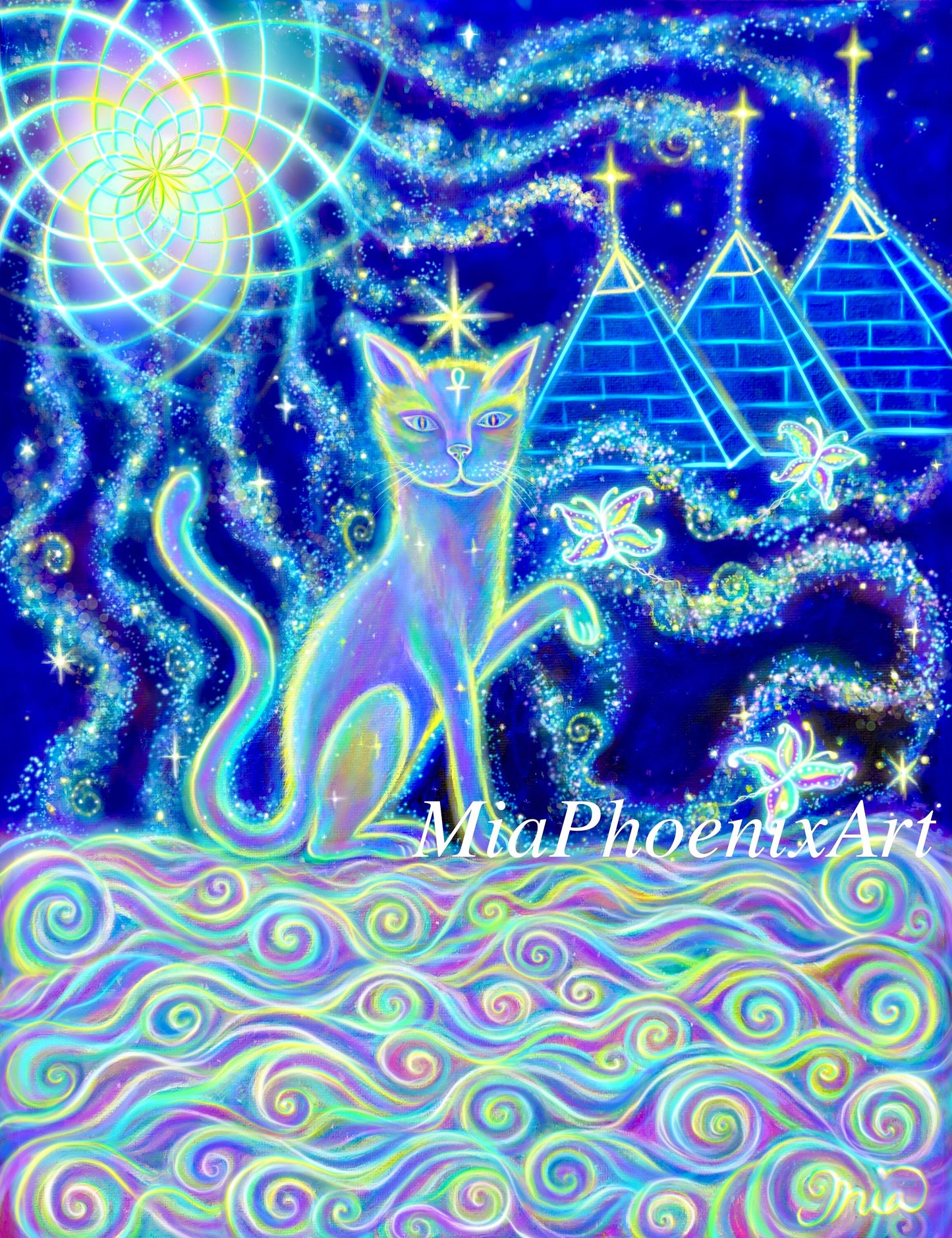 Sirius Cat | Art Print