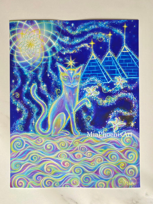 Sirius Cat | Art Print