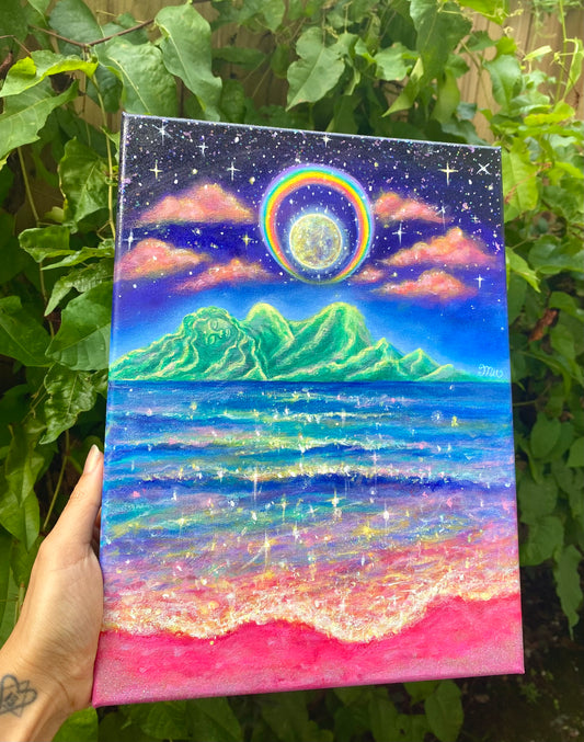 Sleeping Goddess | Original Mini Painting