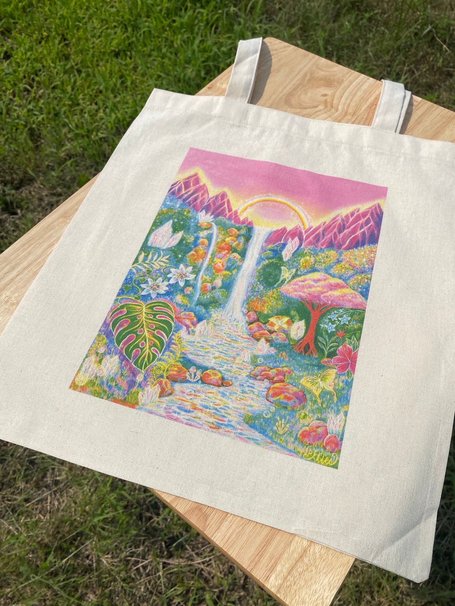A Secret Garden | Natural Cotton Tote Bag