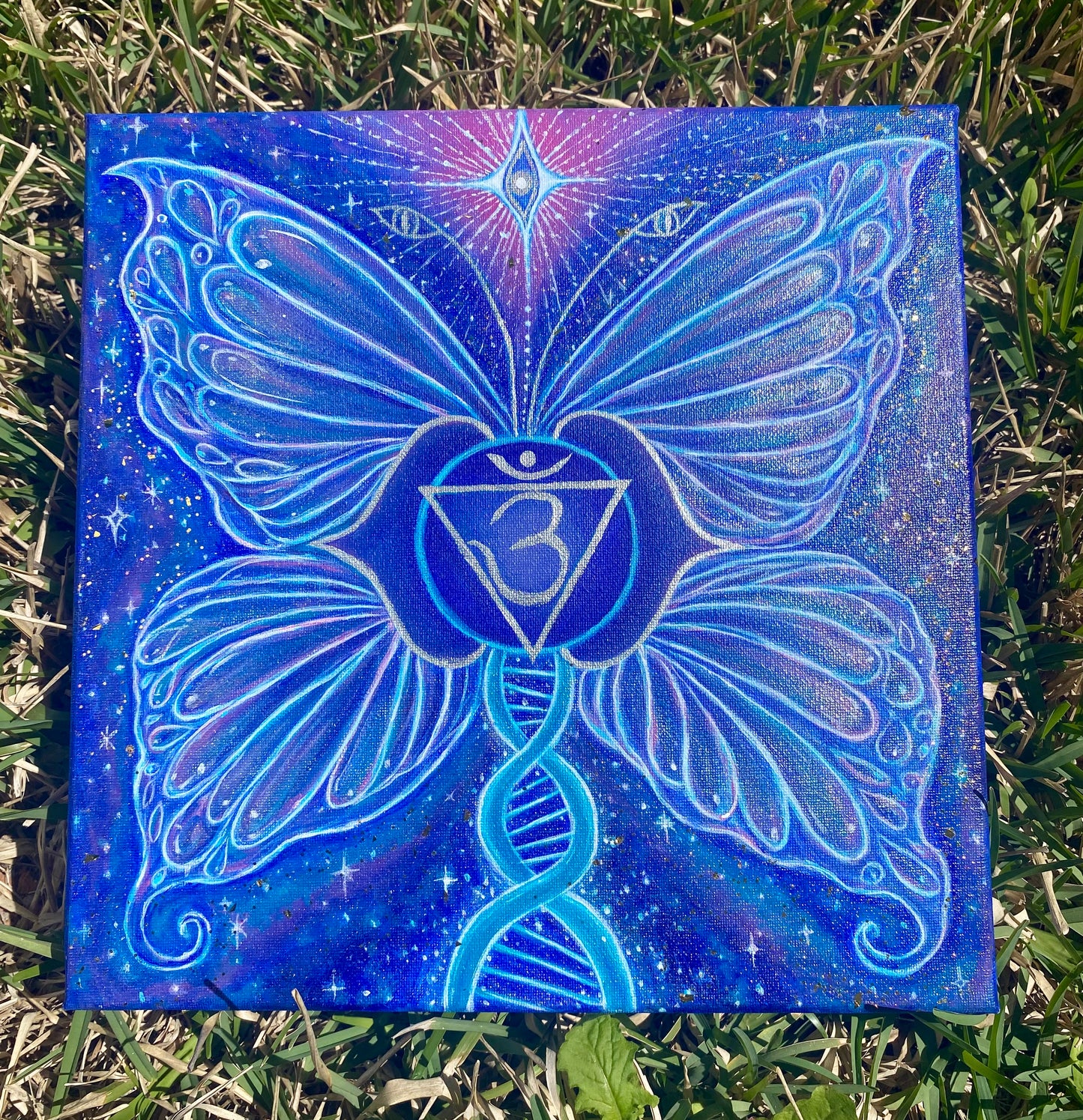 Ajna Chakra Butterfly | Original Painting