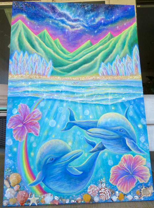 Island of Mū | Original Painting