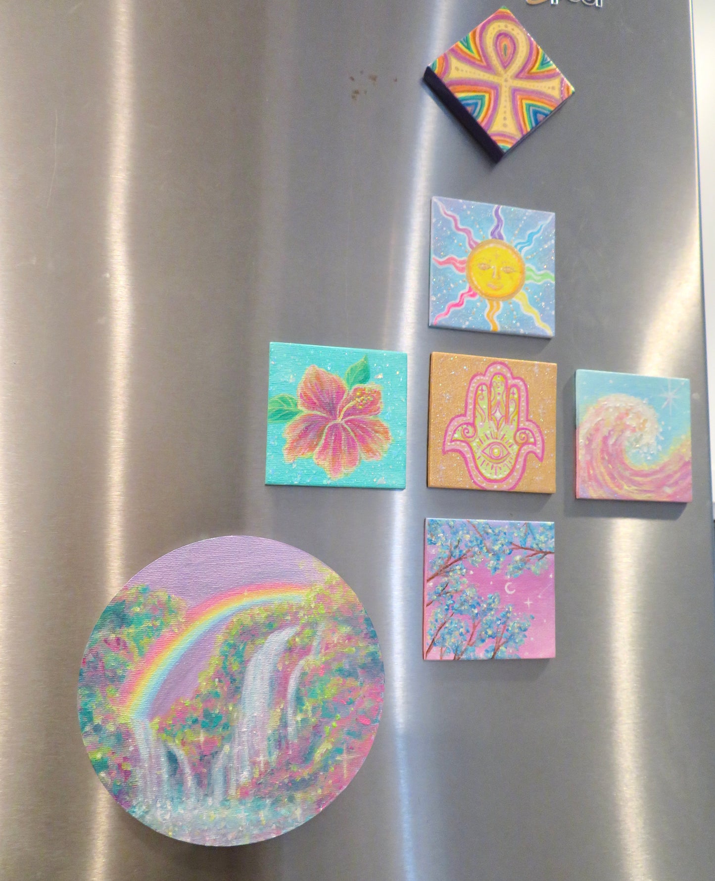 Healing Place | Original Magnet Painting