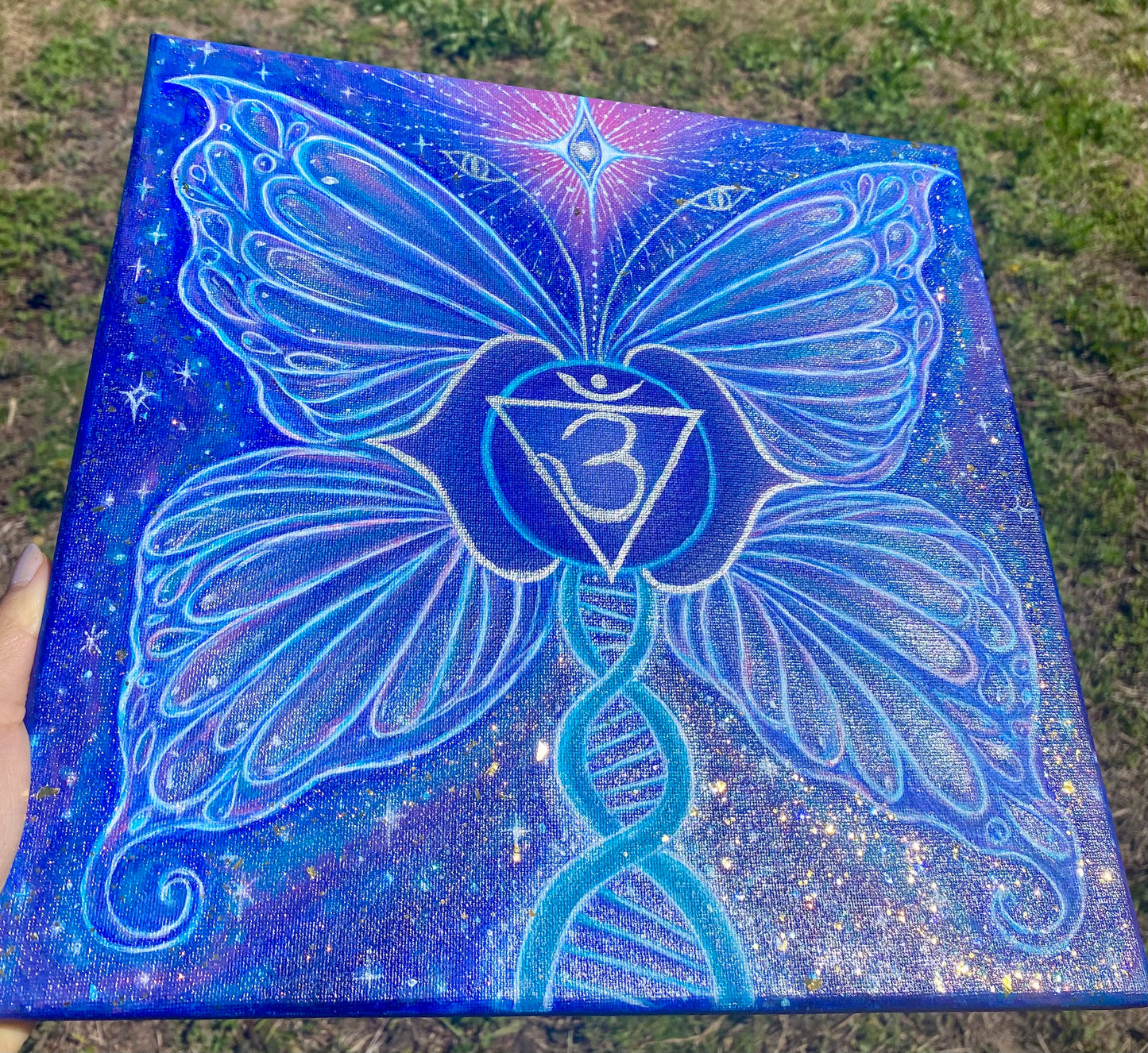 Ajna Chakra Butterfly | Original Painting