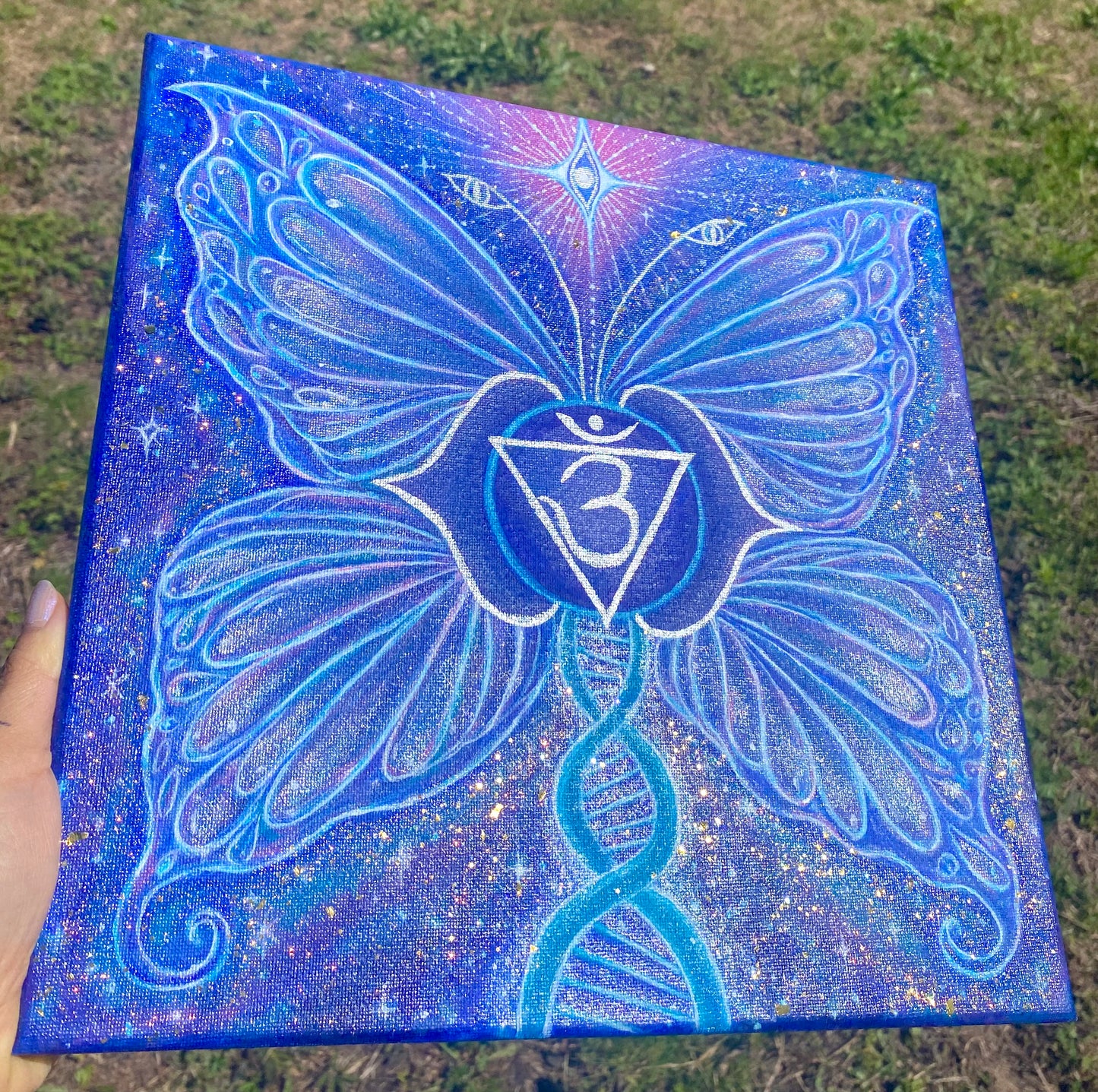 Ajna Chakra Butterfly | Original Painting