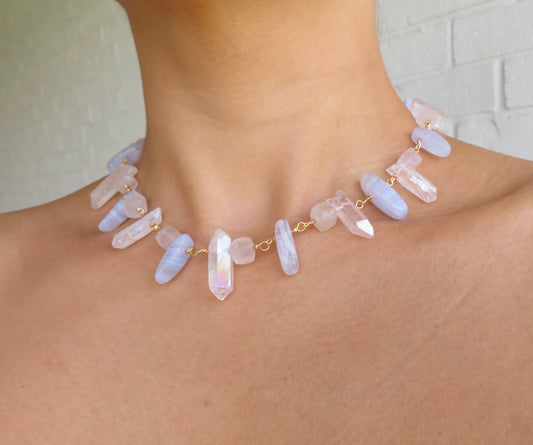 Goddess | Quartz Crystal Point Necklace