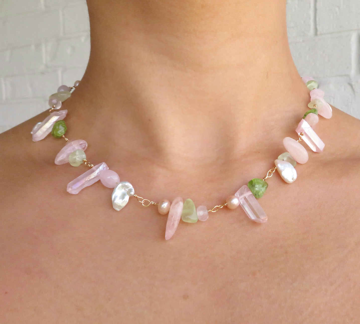 Gaia | Crystal Beaded Choker