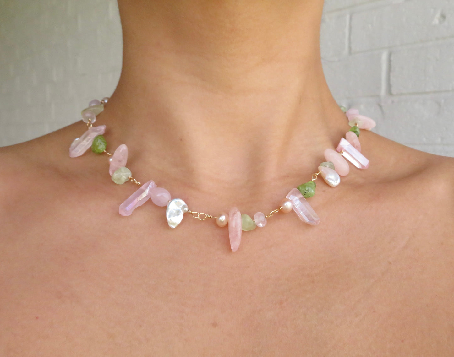 Gaia | Crystal Beaded Choker
