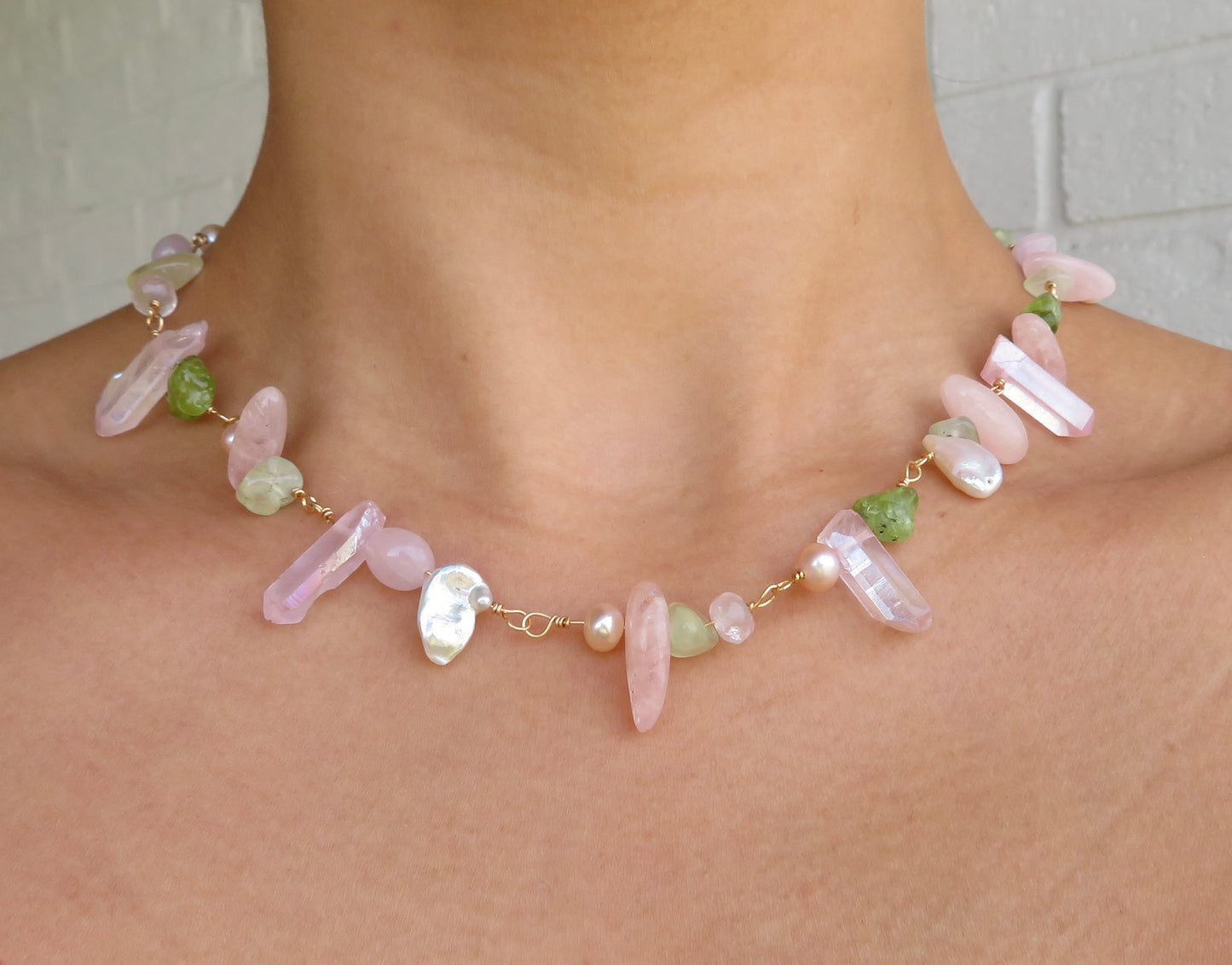 Gaia | Crystal Beaded Choker