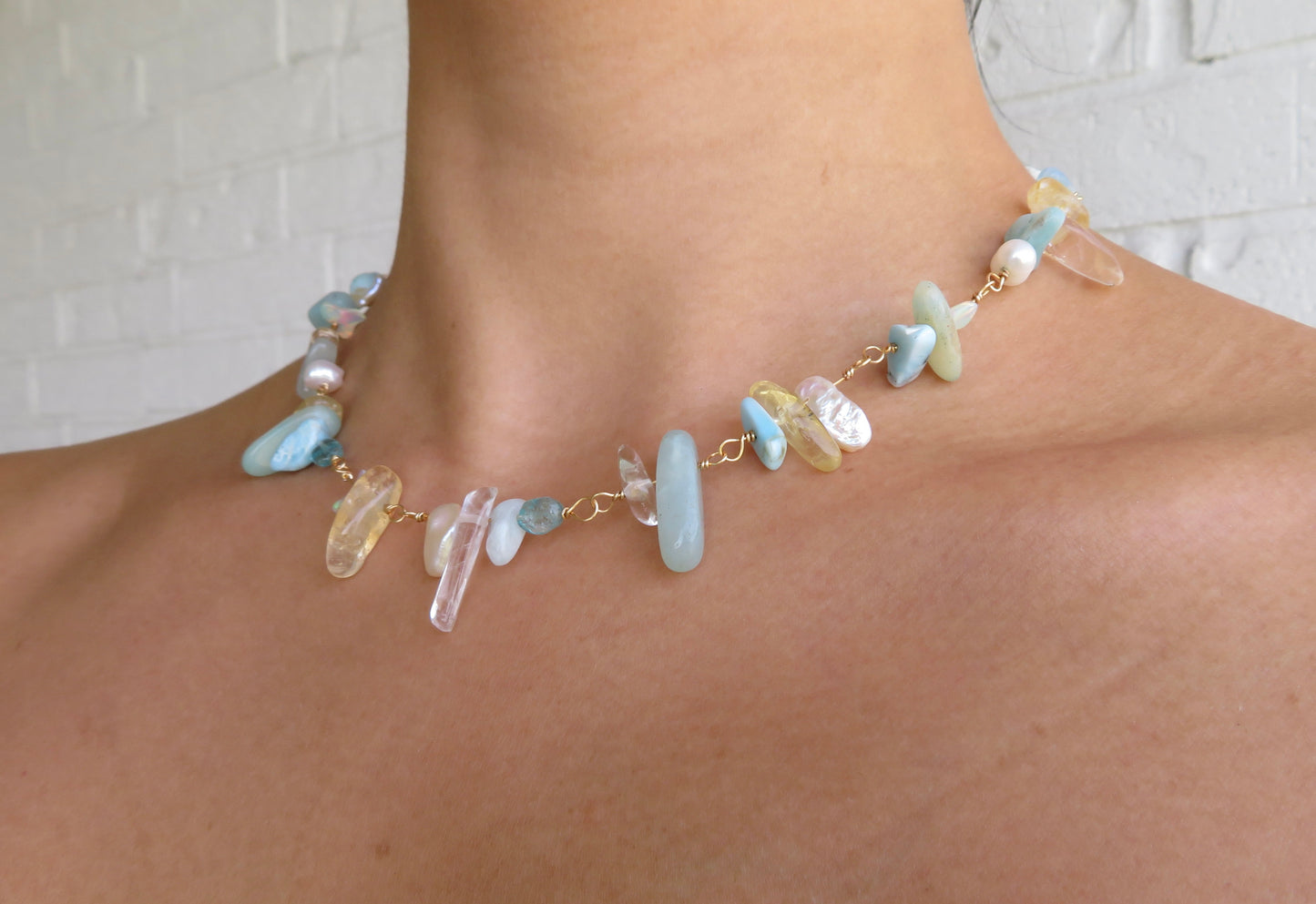 Atlantis | Crystal Beaded Choker