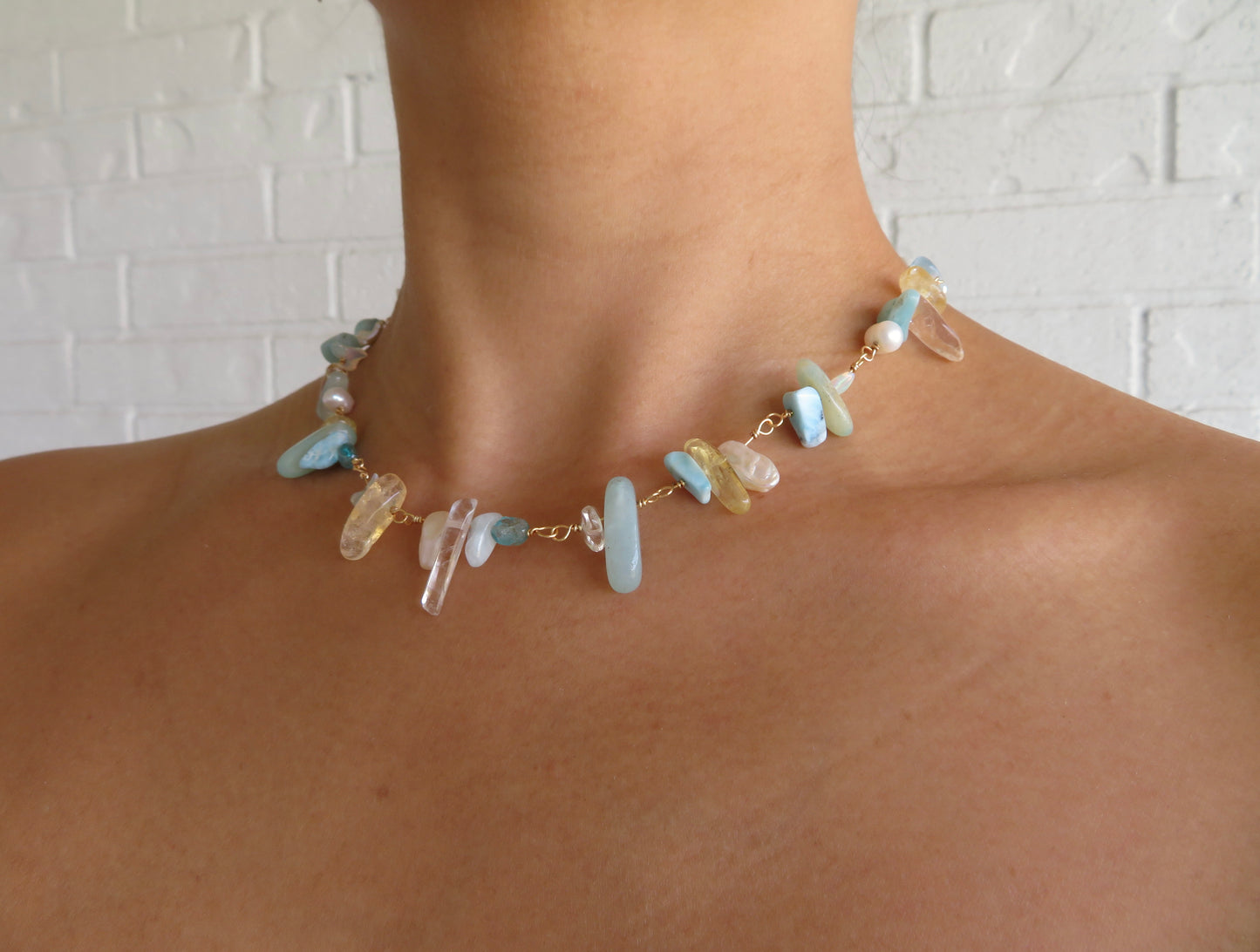 Atlantis | Crystal Beaded Choker