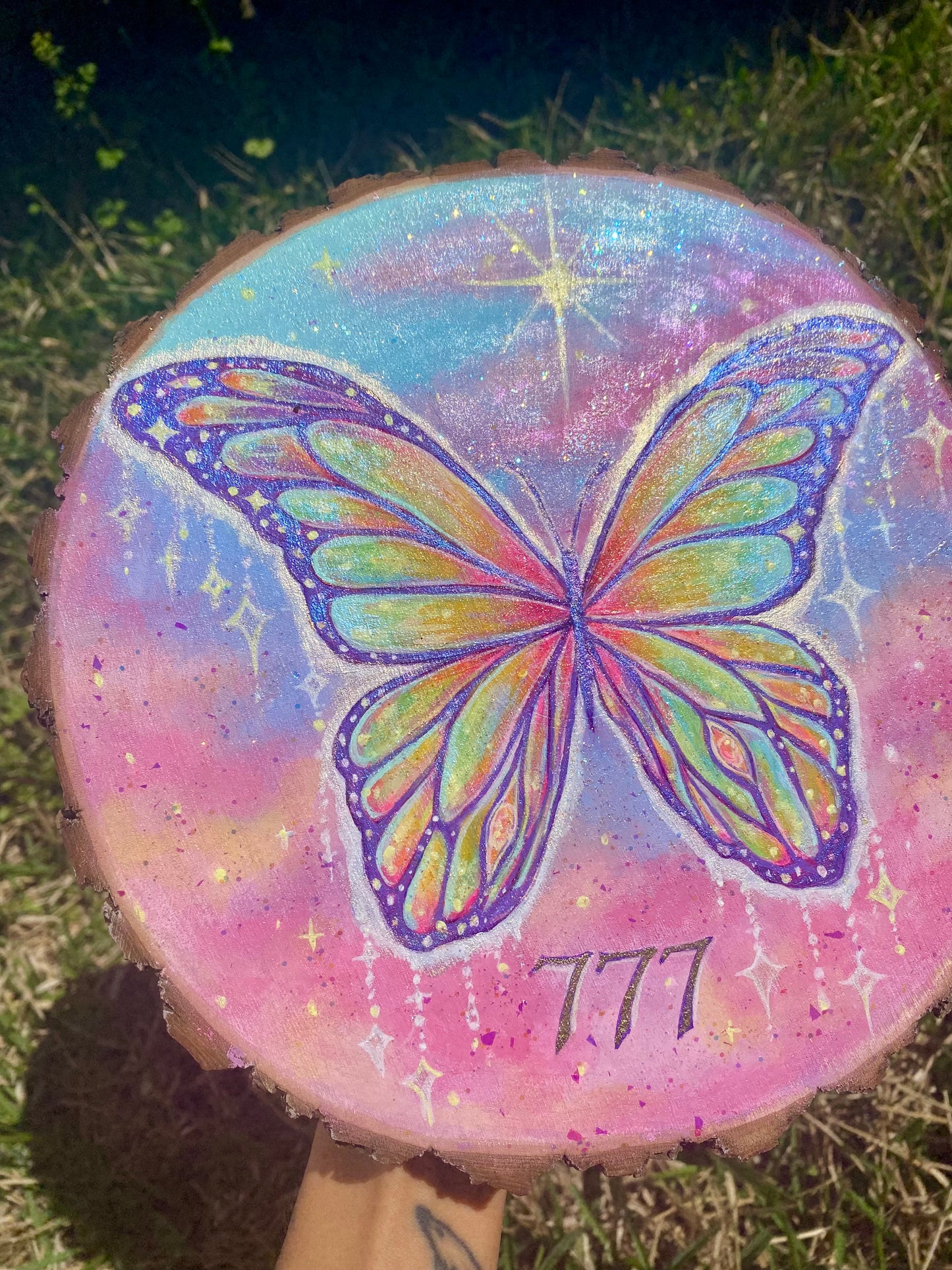 777 Butterfly Spirit | Original Painting