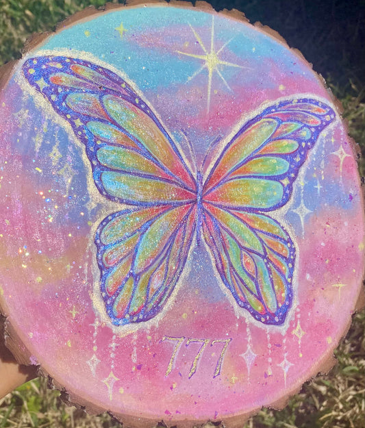 777 Butterfly Spirit | Original Painting