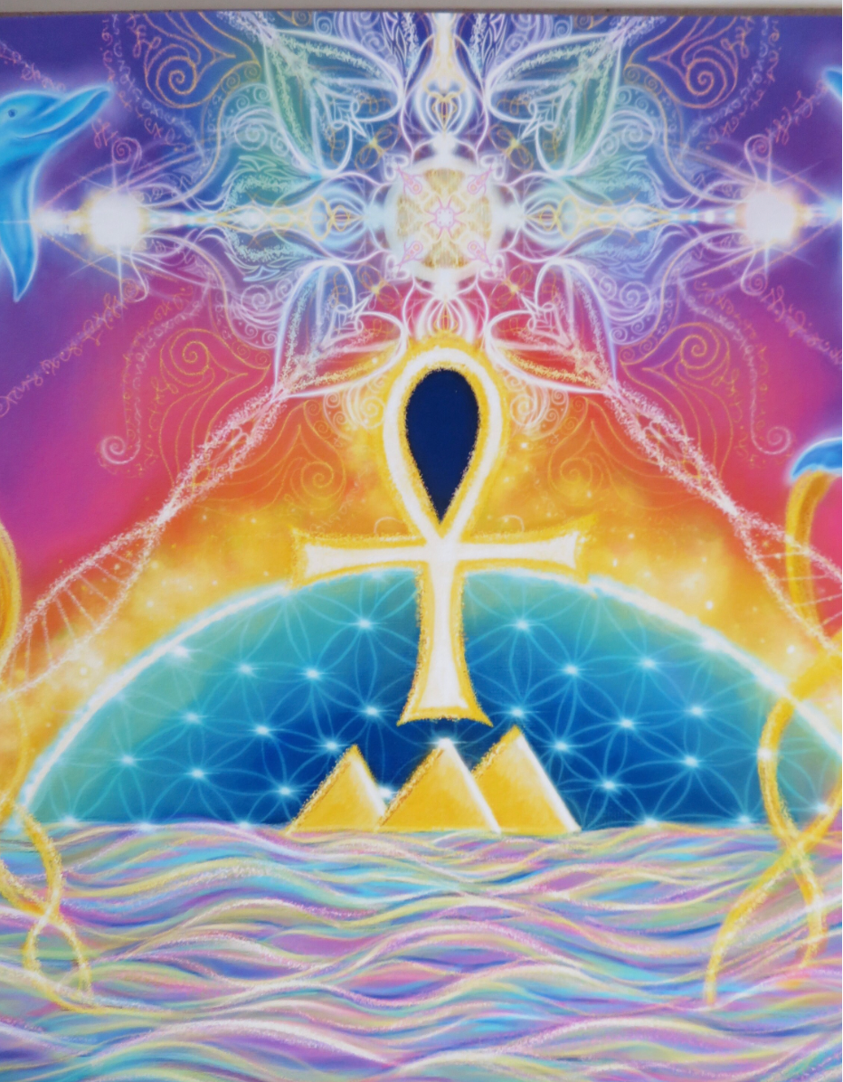 Golden Wavelengths | Art Print