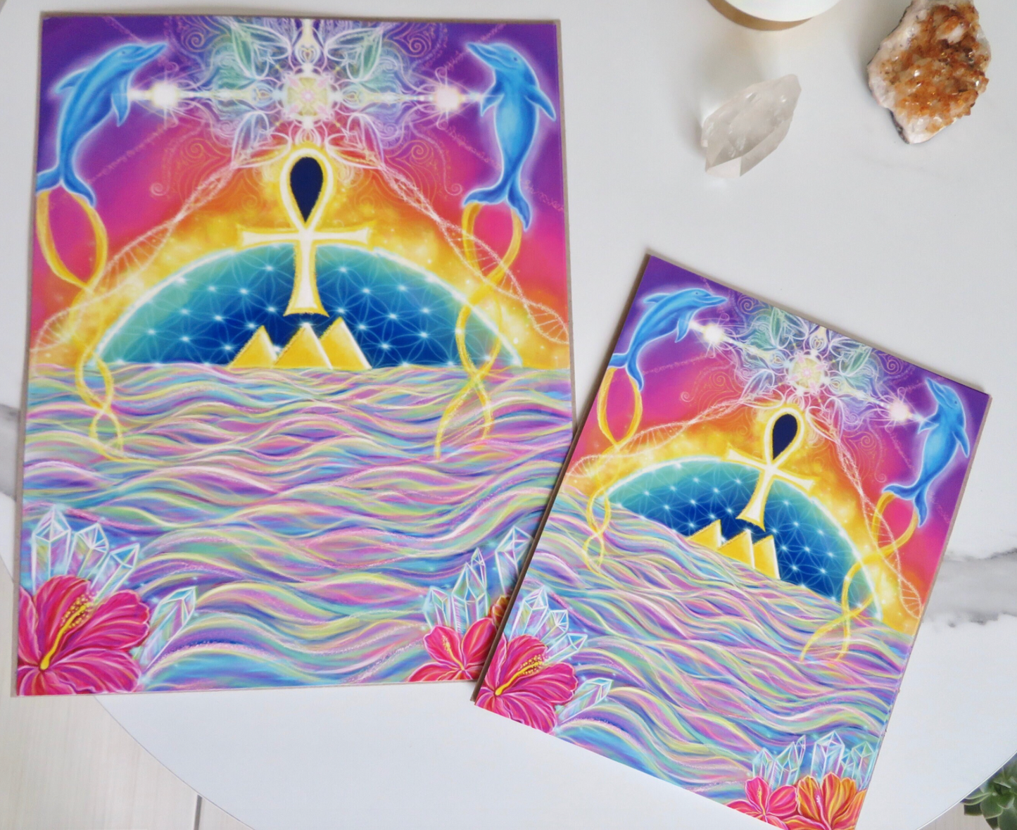 Golden Wavelengths | Art Print