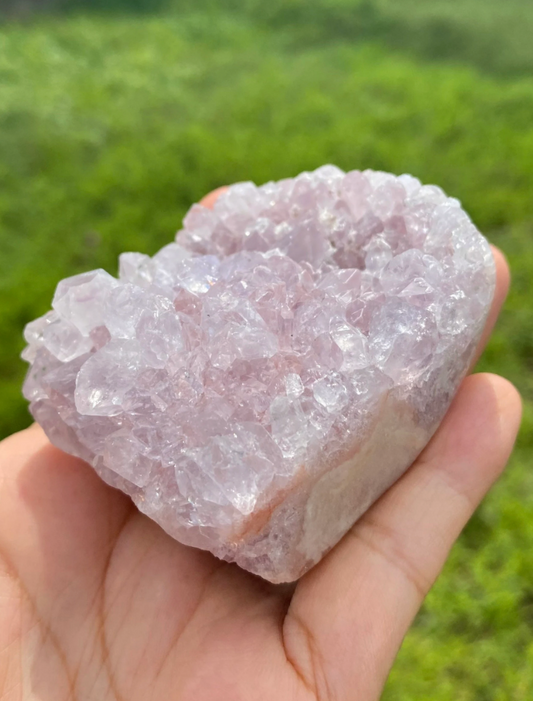 Pink Amethyst Freeform from Argentina