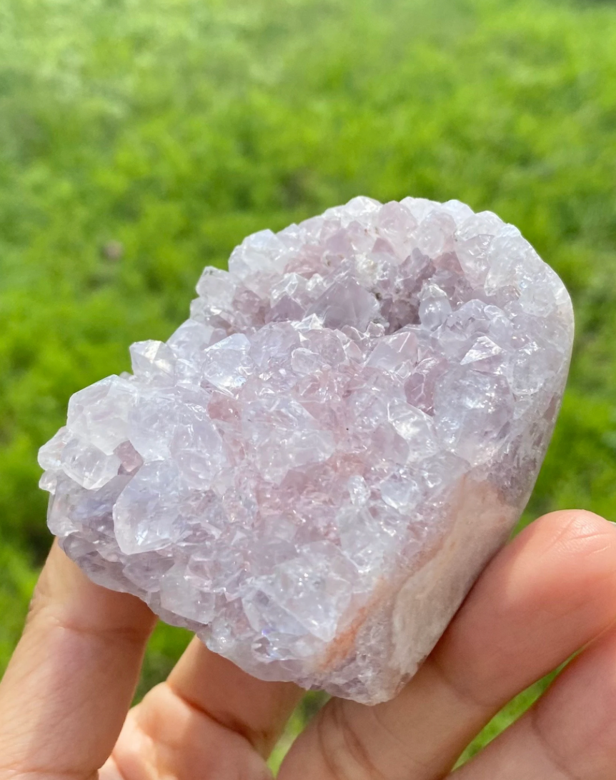Pink Amethyst Freeform from Argentina